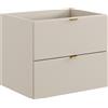 Comad Dalia Cashmere armadietto 60x46x50 cm sottolavabo sospeso beige DALIA CASHMERE 82-60-46-2S
