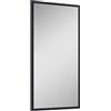 Elita specchio 50x100 cm rettangolare nero RE060801020560