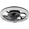 Globo Lighting Cirilla lampada da soffitto 1x30 W nero 03644