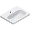 Catalano Alvea lavabo 45x35 cm rettangolare a parete-da mobile bianco 0620451001