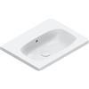 Catalano Alvea lavabo 60x46 cm rettangolare a parete-da mobile bianco 0620600001
