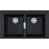 Franke Sirius 2.0 lavello tectonite 86x50 cm grigio/grafite/inox 143.0637.161