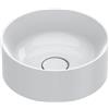 Catalano Zero lavabo 32x32 cm rotonda da appoggio bianco 0122320001