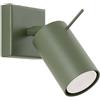 Sollux Lighting Ring lampada da parete 1x10 W verde SL.1500