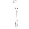 Omnires Calgary set doccia a parete con soffione cromo SYSCALGARYCR