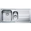 Franke Logica lavello in acciaio 100x50 cm acciaio 101.0086.252