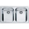 Franke Logica lavello in acciaio 79x50 cm acciaio 101.0153.289