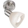 Globo Lighting Daytona lampada da parete 1x5 W bianco-nichel 818901016X