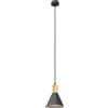 Emibig Rosa lampada sospesa 1x10 W nero-oro 1388/1