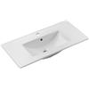 Comad Dance White lavabo 62x40 cm rettangolare da mobile bianco CFP - 8009 DANCE 80