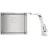 Teka Set lavello in acciaio Teka Flexlinea 115000012, rubinetto da cucina Teka Icon 339150200
