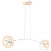 Emibig Skiva lampada sospesa 2x15 W bianco 1410/2
