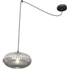 Emibig Origo lampada sospesa 1x15 W nero-grafite 1375/1