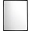 Comad Brooklin specchio 60x75 cm rettangolare nero BROOKLIN 840 FSC