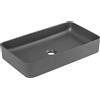 Comad Slim lavabo 61x34 cm rettangolare da appoggio grigio/pietra UM-6275 SLIM 60 GREY DP