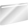 Comad Bianca specchio 120x70 cm rettangolare con illuminazione LUSTRO BIANCA 120