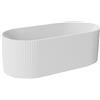 Besco Giuliana vasca da bagno freestanding 150x75 cm ovale bianco #WAS-150-GLB