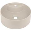 Deante Silia lavabo 36x36 cm rotonda da appoggio marrone/beige CQS_5U4B