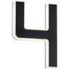 Paulmann Outdoor Solar lampada da parete 1x0.2 W nero 79845