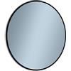 Venti Rondo Ambiente specchio 70x70 cm rotonda nero 5907722357175