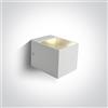 One Light Krioneri lampada da parete 1x30 W bianco 6030/W