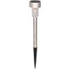 Rabalux Solar lampada solare da terra 1x0.1 W cromo 8366