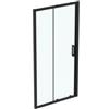 Ideal Standard Connect 2 porta doccia 105 cm scorrevole nero opaca/vetro trasparente K9274V3