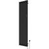 Instal Projekt Kaga Air Electro radiatore elettrico 180x18 cm nero KAGCE-20/180C31