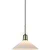 Markslöjd Vela lampada sospesa 1x40 W bianco-ottone 108867