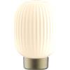 Goldlux Led Latte lampada da terra 1x1.8 W bianco-oro 329837