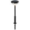 Rabalux Monor lampada da terra da giardino 1x0.1 W nero 77177