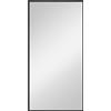 Dubiel Vitrum One specchio 50x100 cm rettangolare nero 5905241013077