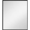 Dubiel Vitrum One specchio 50x60 cm rettangolare nero 5905241013053