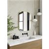 Dubiel Vitrum Luis Gold specchio 40x60 cm ovale oro 5905241013152