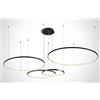 One Light Verdun 4 lampada sospesa 1x100 W nero 63150C/B/W
