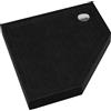 Schedline Cameron Black Stone piatto doccia pentagonale 90x90 cm nero 3ST.C1PK-9090/C/ST