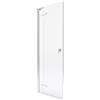Roca Metropolis-N porta doccia 120 cm a battente cromo lucida/vetro trasparente AMP0812012M