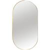 Ars Longa Scandi specchio 50x100 cm ovale oro SCANDI50100-ZS