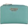 GUESS Laurel - Porta carte con cerniera, Foglia di t, Taglia unica, Laurel - Porta carte con cerniera