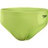 Speedo Logo 6,5 cm Brief Slip, Atomic Lime/Navy, 10 Anni Bambini e Ragazzi