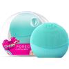 FOREO LUNA Play Smart 2 Dispositivo di analisi della pelle e pulizia del viso per tutti i tipi di pelle, con batterie AAA sostituibili, Mint For You