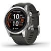 Garmin fēnix 7X Pro Solar, Smartwatch, Ricarica solare, 51mm, Torcia LED, Touchscreen 1,4", +30 Sport, GNSS multi-band, SpO2, Mappe, Musica, Garmin Pay, Autonomia 37 giorni (Slate Gray & Black)