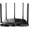 Tenda RX27 Pro Router WiFi 6E AX5700 Tri-Band, Porta Gigabit, Banda 6 GHz, CPU Quad-core 1.7GHz, Wi-Fi+, Client e Server VPN, OFDMA/MU-MINO/WPA3