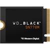 WD_BLACK SN770M 1TB M.2 2230 NVMe SSD, per console portatili da gaming e laptop compatibili, con PCIe Gen 4.0, fino a 5150MB/s, Ideale per Asus ROG Ally, Steam Deck, Microsoft Surface