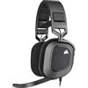 Corsair HS80 RGB USB Cuffia Gaming con Microfono Premium con Audio Surround 7.1, Microfono Broadcast Omnidirezionale, Controlli per Volume e Mute sul Padiglione, Illuminazione RGB Dinamica, Carbonio