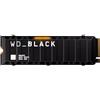 WD_BLACK SN850X 8TB Interno SSD, M.2 2280 NVMe SSD con dissipatore di calore, con velocità fino a 7200 MB/s Lettura, 6600 MB/s in scrittura, SSD ad alte Prestazioni, PCIe Gen4, Nero