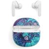 Music Sound | TWS in Ear | Cuffiette Auricolari Bluetooth con Custodia di Ricarica - PlayTime 25h - Fantasia "Fluido"