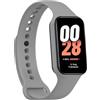 OcioDual Cinturino di Compatibile con Xiaomi Smart Band 8 Active/Redmi Smart Band 2, colore Grigio, cinturino di ricambio in Silicone Gomma morbida e flessibile per lo sport traspirante