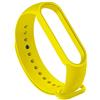 OcioDual Cinturino di Ricambio Giallo Compatibile con Xiaomi Mi Band 6 5 Amazfit Band 5 Braccialetto Bracelet Bracciale Silicone