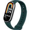 OcioDual Cinturino di Ricambio Compatibile con Xiaomi Mi Band 9 y Mi Band 8, Osso Color, Cinturino di Ricambio in Silicone, Cinturino per Orologio Intelligente, Gancio in Metallo, Sport Flessibile